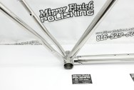 Deans Titanium Bicycle Frame AFTER Chrome-Like Metal Polishing | Aluminum Polishing | Titanium Polishing Services | Bicycle Polishing Service