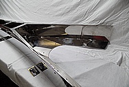 Titanium Metal Boat Part AFTER Chrome-Like Metal Polishing and Buffing Services / Restoration Services