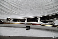 Titanium Metal Boat Part AFTER Chrome-Like Metal Polishing and Buffing Services / Restoration Services