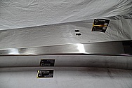 Titanium Metal Boat Part AFTER Chrome-Like Metal Polishing and Buffing Services / Restoration Services