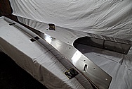 Titanium Metal Boat Part AFTER Chrome-Like Metal Polishing and Buffing Services / Restoration Services