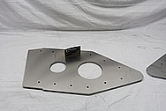 Titanium Sail Boat Plate Pieces BEFORE Chrome-Like Metal Polishing and Buffing Services / Restoration Services 