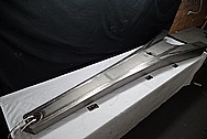 Titanium Metal Boat Part BEFORE Chrome-Like Metal Polishing and Buffing Services / Restoration Services