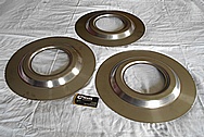 Titanium Pieces BEFORE Chrome-Like Metal Polishing and Buffing Services / Restoration Services