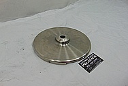 Titanium Anode BEFORE Chrome-Like Metal Polishing - Titanium Polishing Services - Government Polishing Services 