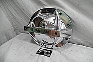 Trans Am Aluminum Differential Housing Cover AFTER Chrome-Like Metal Polishing and Buffing Services / Restoration Services Plus Custom Fabrication and Engraving Services 