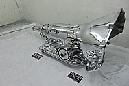 700 R4 Aluminum Transmission AFTER Chrome-Like Polishing and Buffing - Aluminum Polishing