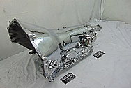 700 R4 Aluminum Transmission AFTER Chrome-Like Polishing and Buffing - Aluminum Polishing