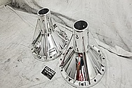 Aluminum Rear End Differential Housings AFTER Chrome-Like Polishing and Buffing - Aluminum Polishing