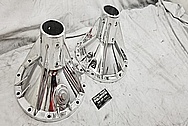 Aluminum Rear End Differential Housings AFTER Chrome-Like Polishing and Buffing - Aluminum Polishing