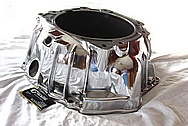 Chevy LS1 Style Aluminum Transmission Bell Housing Case AFTER Chrome-Like Metal Polishing and Buffing Services