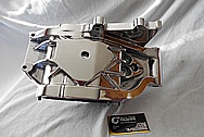 Harley Davidson Aluminum Transmission Parts AFTER Chrome-Like Metal Polishing and Buffing Services / Restoration Services