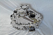 4 Cylinder Car Engine Aluminum Transmission AFTER Chrome-Like Metal Polishing and Buffing Services / Restoration Services