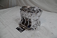 Aluminum Transmission Case AFTER Chrome-Like Metal Polishing and Buffing Services / Restoration Services