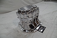 Aluminum Transmission Case AFTER Chrome-Like Metal Polishing and Buffing Services / Restoration Services