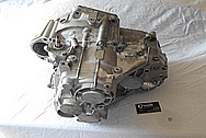 4 Cylinder Car Engine Aluminum Transmission BEFORE Chrome-Like Metal Polishing and Buffing Services / Restoration Services