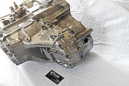 4 Cylinder Car Engine Aluminum Transmission BEFORE Chrome-Like Metal Polishing and Buffing Services / Restoration Services