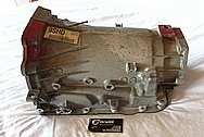 4L60E Chevy GM LS1 Style Aluminum Transmission Case BEFORE Chrome-Like Metal Polishing and Buffing Services