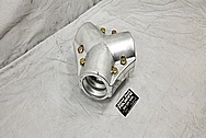 Aluminum Boat Drive / Transmission Housing BEFORE Chrome-Like Polishing and Buffing - Aluminum Polishing