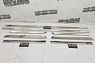 Stainless Steel Trim Pieces AFTER Chrome-Like Metal Polishing and Buffing Services / Restoration Services - Aluminum Polishing Plus Custom Painting Service
