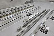 Stainless Steel Trim Pieces BEFORE Chrome-Like Metal Polishing and Buffing Services / Restoration Services - Stainless Steel Polishing 