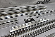 Stainless Steel Trim Pieces BEFORE Chrome-Like Metal Polishing and Buffing Services / Restoration Services - Stainless Steel Polishing 