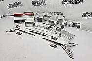 Vintage Chevy Stainless Steel Trim Pieces AFTER Chrome-Like Metal Polishing and Buffing Services / Restoration Services - Stainless Steel Polishing - Trim Polishing