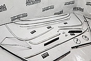 1974 Chevy Camaro Stainless Steel Trim Pieces AFTER Chrome-Like Metal Polishing and Buffing Services - Stainless Steel Polishing - Trim Polishing