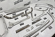 Chevy Corvette Stainless Steel Trim Pieces AFTER Chrome-Like Metal Polishing and Buffing Services - Stainless Steel Polishing - Trim Polishing