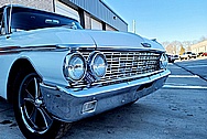 1967 Ford Galaxy Grille and Trim Project AFTER Chrome-Like Metal Polishing and Buffing Services / Restoration Services - Steel Polishing - Trim Polishing - Grille Polishing Service 