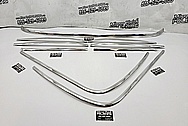 1965 Ford Mustang Stainless Steel Trim Pieces AFTER Chrome-Like Metal Polishing and Buffing Services / Restoration Services - Steel Polishing - Trim Polishing