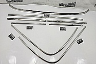 1965 Ford Mustang Stainless Steel Trim Pieces AFTER Chrome-Like Metal Polishing and Buffing Services / Restoration Services - Steel Polishing - Trim Polishing