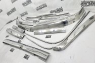 Stainless Steel Trim Pieces AFTER Chrome-Like Metal Polishing and Buffing Services - Stainless Steel Polishing - Trim Polishing Service