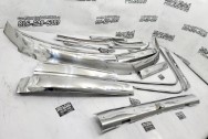 Stainless Steel Trim Pieces AFTER Chrome-Like Metal Polishing and Buffing Services - Stainless Steel Polishing - Trim Polishing Service