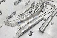 Stainless Steel Trim Pieces AFTER Chrome-Like Metal Polishing and Buffing Services - Stainless Steel Polishing - Trim Polishing Service