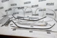 1970 Ford Torino Stainless Steel Trim Pieces AFTER Chrome-Like Metal Polishing and Buffing Services / Restoration Services - Trim - Steel Polishing
