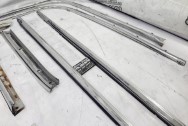 Stainless Steel Trim Pieces AFTER Chrome-Like Metal Polishing and Buffing Services / Restoration Services - Stainless Steel Trim Polishing