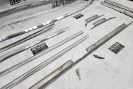 Stainless Steel Trim Pieces AFTER Chrome-Like Metal Polishing and Buffing Services / Restoration Services - Stainless Steel Trim Polishing