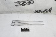 Steel Windshield Wiper Arms AFTER Chrome-Like Metal Polishing and Buffing Services / Restoration Services - Steel Trim Polishing