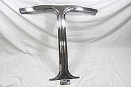 Corvette T-Top Trim Piece AFTER Chrome-Like Metal Polishing and Buffing Services / Restoration Services