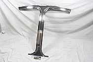 Corvette T-Top Trim Piece AFTER Chrome-Like Metal Polishing and Buffing Services / Restoration Services