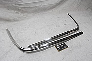 1967 Chevrolet Corvette Steel Trim Piece AFTER Chrome-Like Metal Polishing and Buffing Services / Restoration Services