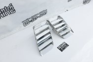 Shelby Cobra Aluminum Hood Trim AFTER Chrome-Like Metal Polishing | Trim Polishing | Stainless Steel Polishing Services
