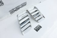 Shelby Cobra Aluminum Hood Trim AFTER Chrome-Like Metal Polishing | Trim Polishing | Stainless Steel Polishing Services