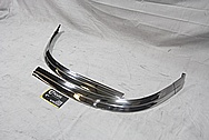 1967 Chevrolet Corvette Steel Trim Piece AFTER Chrome-Like Metal Polishing and Buffing Services / Restoration Services