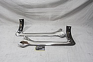 1967 Chevrolet Corvette Steel Trim Piece AFTER Chrome-Like Metal Polishing and Buffing Services / Restoration Services