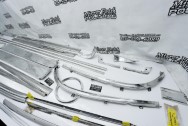 1964 Ford Galaxy 500 XL Stainless Steel Trim Pieces AFTER Chrome-Like Metal Polishing | Trim Polishing | Stainless Steel Polishing Services