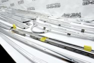 1964 Ford Galaxy 500 XL Stainless Steel Trim Pieces AFTER Chrome-Like Metal Polishing | Trim Polishing | Stainless Steel Polishing Services