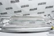 1964 Ford Galaxy 500 XL Stainless Steel Trim Pieces AFTER Chrome-Like Metal Polishing | Trim Polishing | Stainless Steel Polishing Services