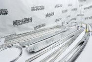 1964 Ford Galaxy 500 XL Stainless Steel Trim Pieces AFTER Chrome-Like Metal Polishing | Trim Polishing | Stainless Steel Polishing Services
